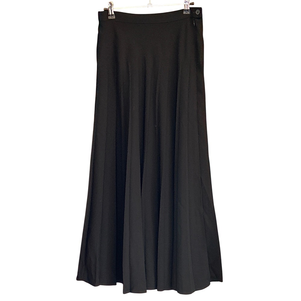 Vintage INC International Concepts Maxi Skirt Dark Academia Goth Minimalist